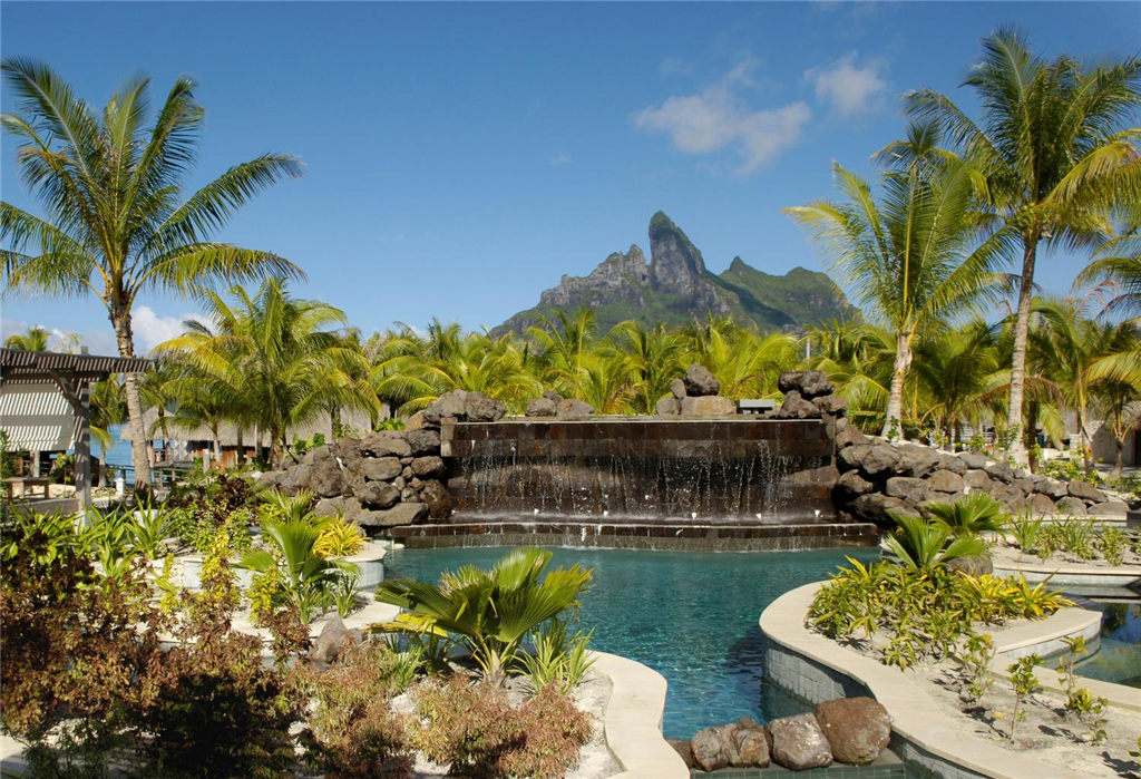 4)The St. Regis Bora Bora ResortZen Pool with view of waterfall and Mt. Oteman.jpg