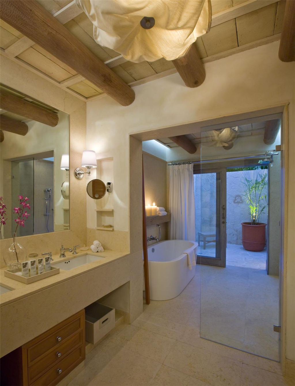 33)The St. Regis Punta Mita ResortDeluxe Bathroom with Outdoor Shower Ĕz.jpg